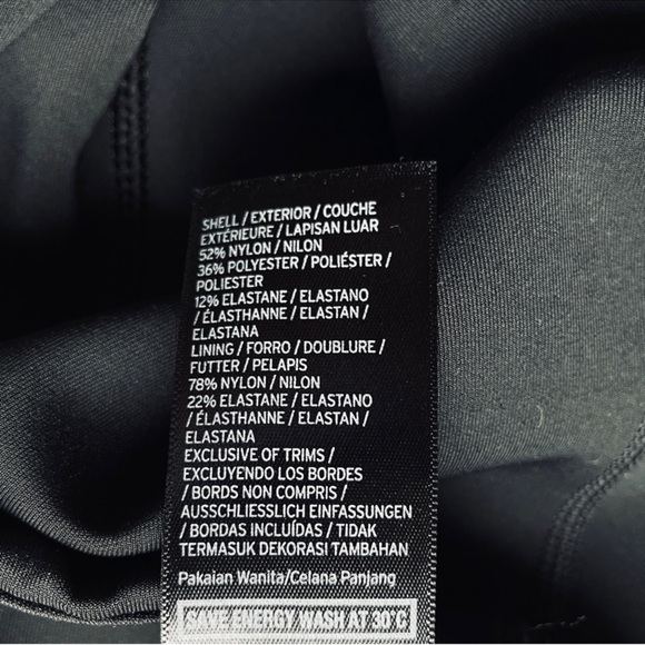 Ivy Park High Rise Capri Leggings Black - Picture 5 of 5